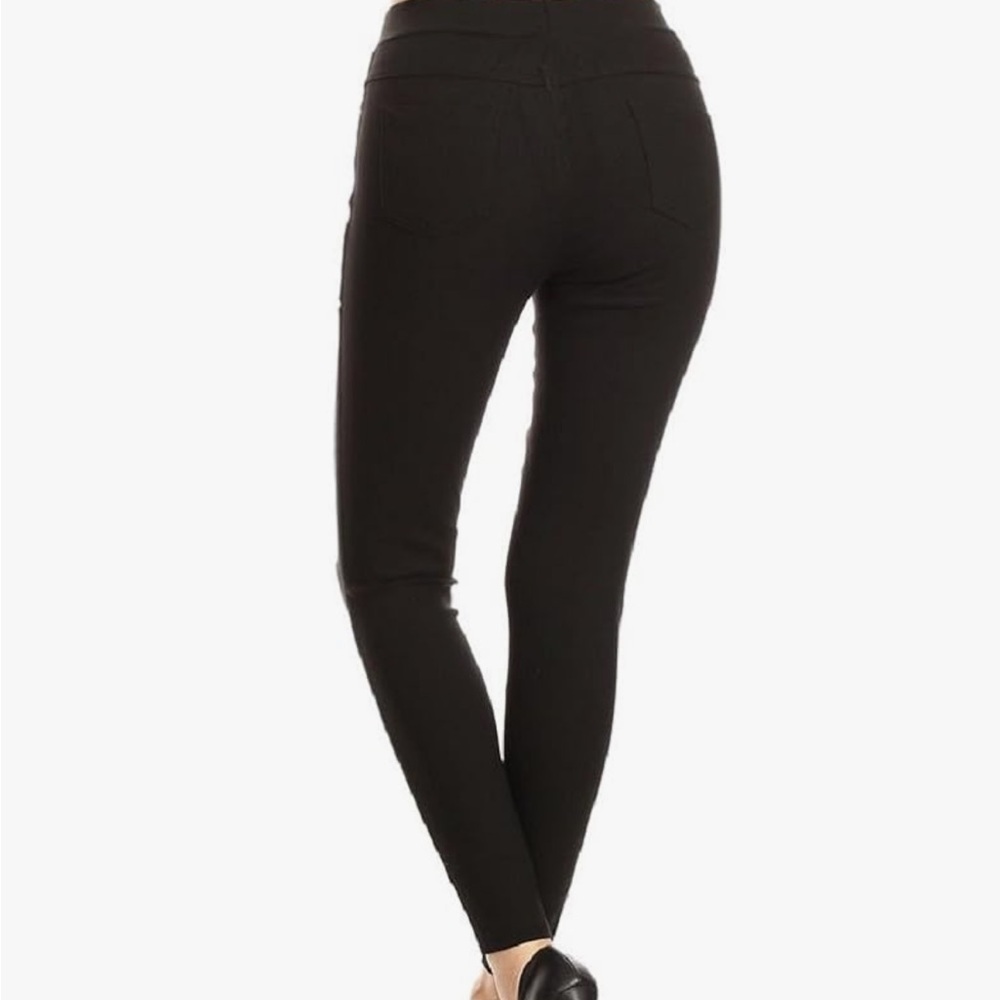 NEW Black Ripped Leggings “jeggings” - Picture 3 of 5